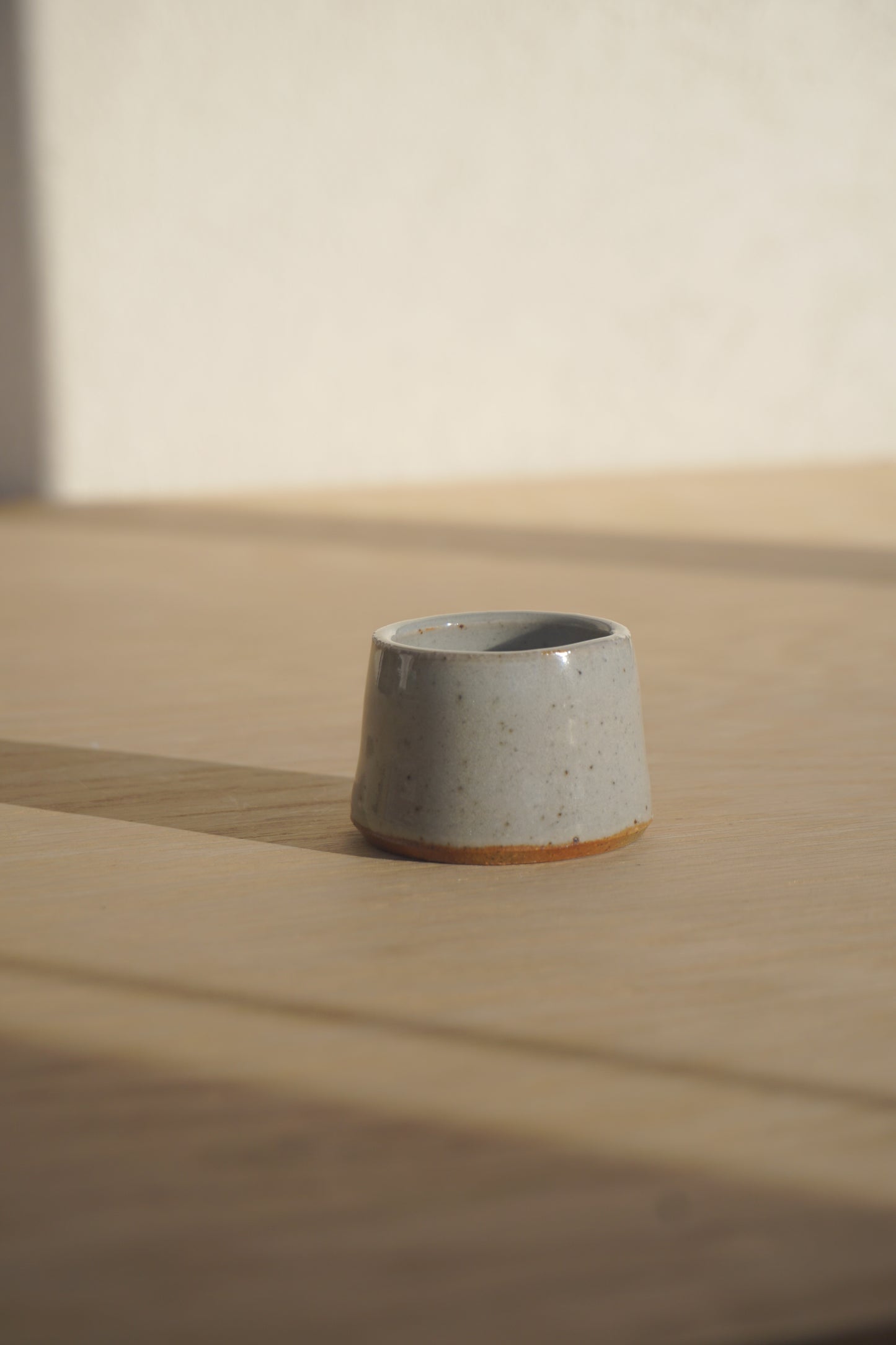 Candlestick set with match holder in white