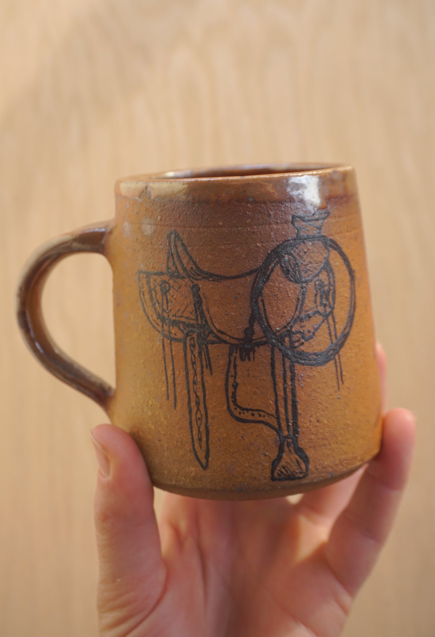 Wade saddle mug