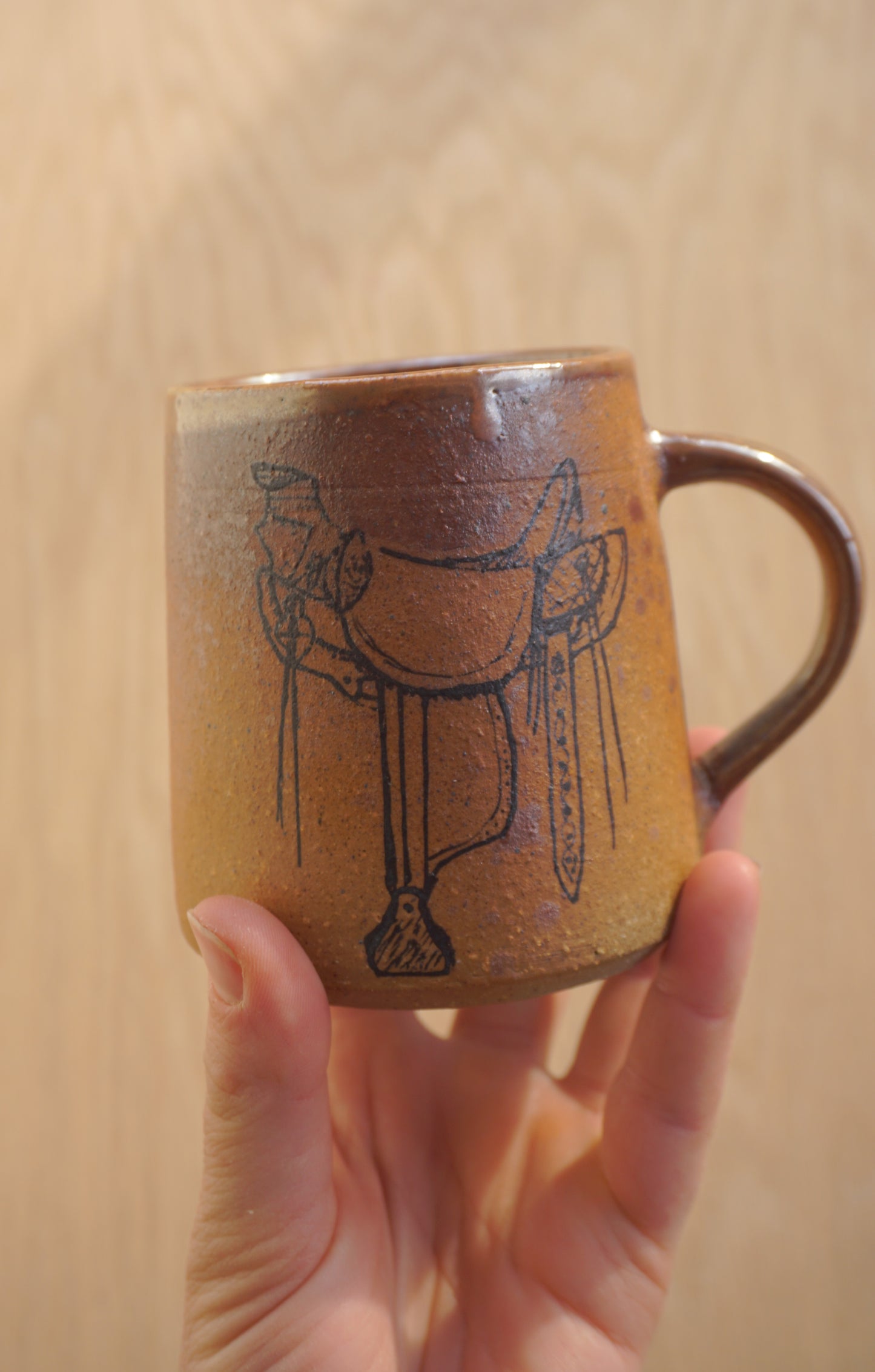Wade saddle mug