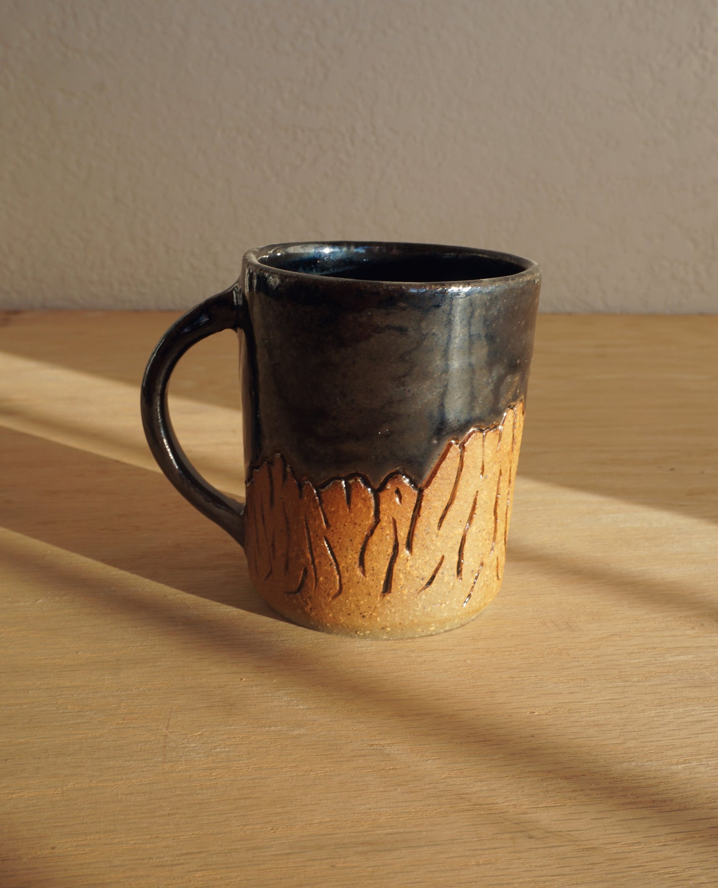 Midnight mountain mug