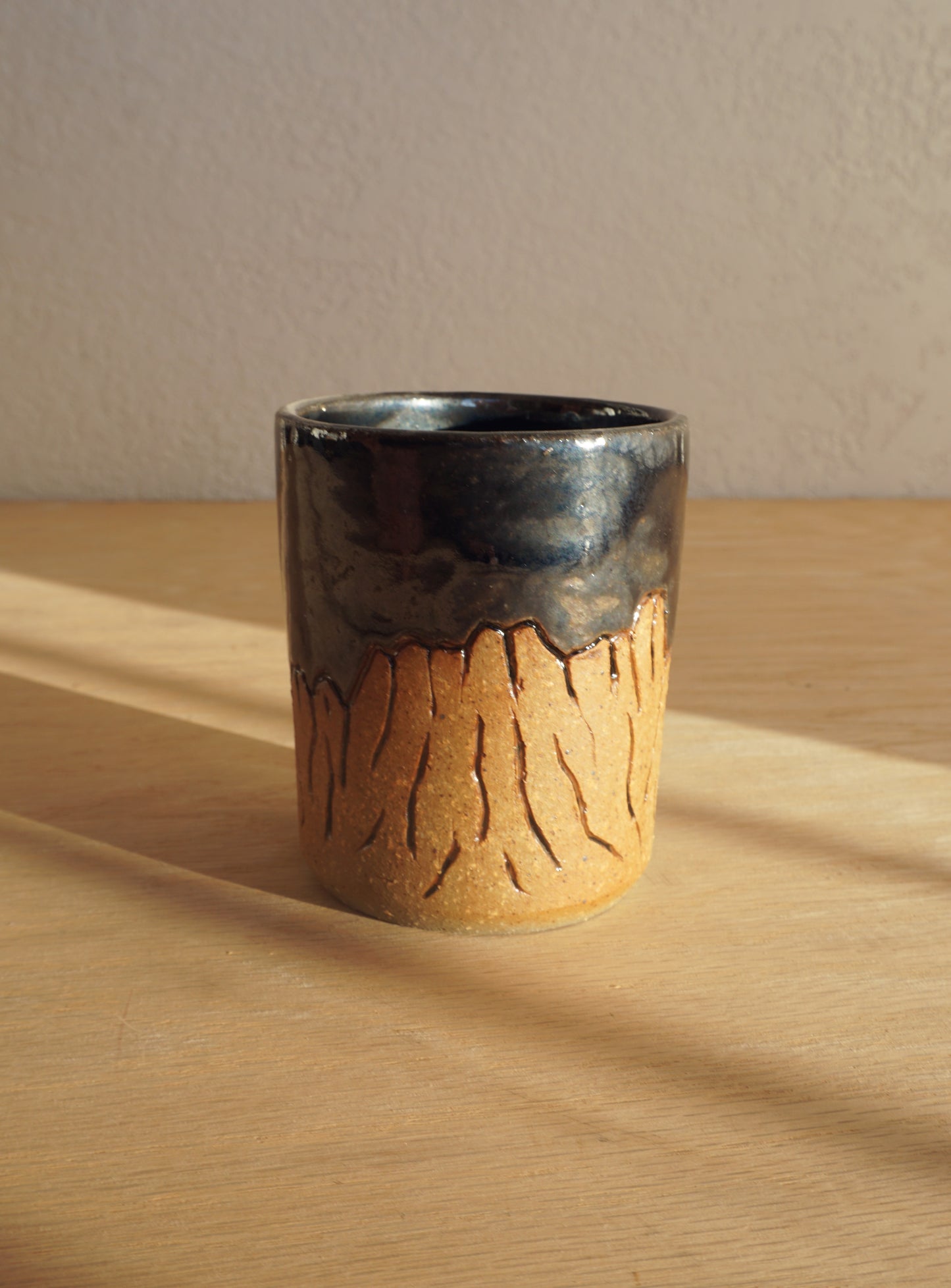 Midnight mountain mug